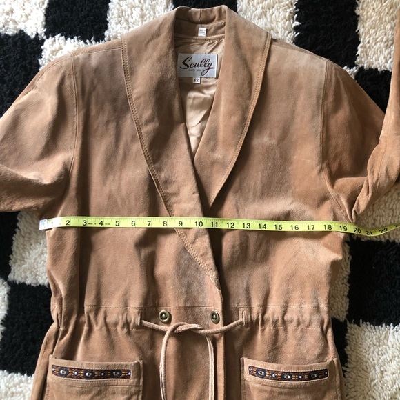Vintage 1980’s Scully Western Suede Jacket - Picture 8 of 14